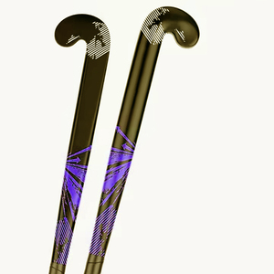 Bâton de hockey sur gazon pour jeunes personnalisable, fabriqué en bois de qualité supérieure avec logo personnalisé, finition durable et adapté à l'entraînement professionnel - Product Image 2