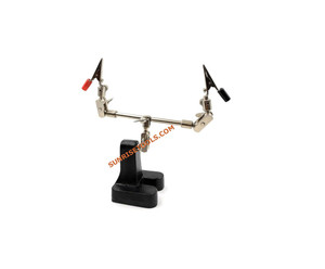 ขาตั้งจับยึดสำหรับทดสอบเครื่องประดับ SUNTOOLS/STIPL 324B พร้อมคลิปหนีบแบบจระเข้ ปรับได้ แขนสแตนเลส ฐานสีดำ เพื่อความแม่นยำ - Product Image 2