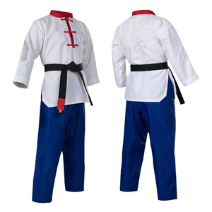 Uniforme de Taekwondo personnalisé OEM pour adultes, léger, avec cordon élastique, pour arts martiaux et karaté - Product Image 1