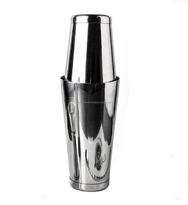 Food Grade Stainless Steel Luxury 12-Piece Cocktail Shaker Set | Dishwasher <b>Safe</b> Bar Measures Mixing Tools | Customizable Export - Product Image 1