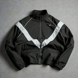 Chaquetas para Hombre con Paneles en Contraste, Chaqueta Deportiva Ligera, Ropa de Calle, Logotipo Personalizado, MOQ Bajo, Directo de Fábrica - Product Image 2