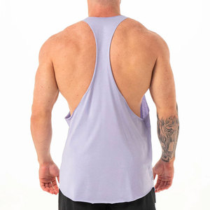 Nuevo Chaleco Deportivo Ligero y Transpirable para Hombre, Diseño OEM, Corte Lateral, Color Personalizado, para Entrenamiento y Fitness, Sin Mangas, Primavera-Verano - Product Image 3