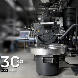 Tostador de Granos de Café Industrial de Acero Inoxidable de 5 kW, Automático, a Gas, con Control de Flujo de Aire, Control de Temperatura y Temporizador - Product Image 1