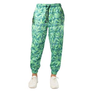 กางเกงกีฬาผู้ชายผ้าคอตตอนทรงหลวมระบายอากาศได้ดีสีพื้น - Product Image 1