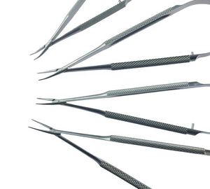 Premium Castroviejo Micro Eye Surgical Forceps Instruments Set Reusable Manual CE Certified Class II A+ Grade 3-Year Warranty - Product Image 5