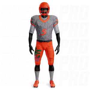Uniformes de Fútbol Americano Personalizados al por Mayor, Conjunto de Uniforme de Fútbol Americano de Manga Corta, Uniformes Personalizados para Equipos de Pakistán, Camisetas y Pantalones Cortos - Product Image 5