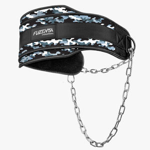 American Design Neoprene Dip Belt Weighted Pull Ups Training <b>Back</b> <b>Support</b> Gym Weight Lifting Non-Slip Adjustable Eco-Friendly - Product Image 2
