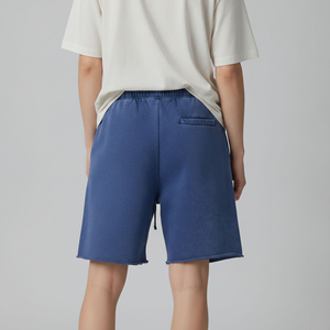 Shorts pour femmes de haute qualité, vintage, taille haute, respirants, 100% coton, avec dentelle brodée et volants, taille élastique, pour un usage quotidien décontracté - Product Image 2