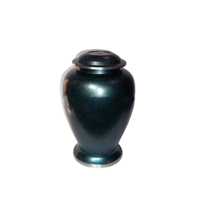 Modern American Style <b>Black</b> Ashes Urn <b>Top</b> Trending Durable Metallic Cremation <b>Funeral</b> Memorial Urns High Standard Metal - Product Image 1