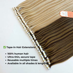 Venta al por mayor de cinta de cabello humano en extensiones de cabello mejor 12A calidad de cabello vietnamita crudo a todo color - Product Image 2