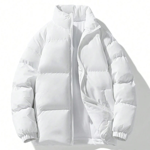 Customized design Men Puffer <b>Coat</b> Windproof Winter Plus Size <b>Reversible</b> Puffer Jacket Breathable Plus Size Men Jacket - Product Image 3
