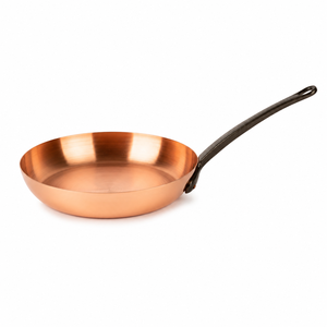 100% Pure Copper Frying Pan, Handmade Copper Skillet, Premium Chef Cooking Pan, Heavy Gauge Copper Cookware, OEM ODM Wholesale - Product Image 1