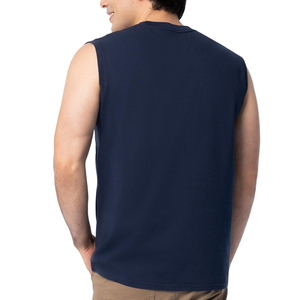 Nouveauté Sports de plein air : T-shirt de fitness et musculation personnalisé pour homme, respirant, écologique, séchage rapide, polyester/coton - Product Image 2