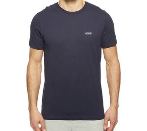 Camisetas de algodón verano OEM cómodo manga corta cuello redondo etiqueta tejida ropa casual camiseta hecha a medida - Product Image 1