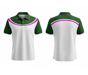 OEM Sublimation Polo Shirt Supplier – Lightweight Performance Fabric Durable Stitching for Men Women Youth Quick-Dry - Product Image 2