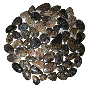 Cabujón de Ágata Natural al por Mayor, Piedra Preciosa Suelta en Forma Mixta, Pulida, 20-45 mm, 8-12 g - Product Image 2