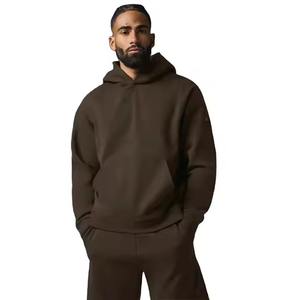 Nouveauté 2026 : Sweats à capuche en gros pour hommes, personnalisables, haute qualité, 100% coton, techniques de broderie, teinture unie - Product Image 1