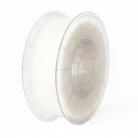Échantillon GRATUIT - Filament d'impression 3D super flexible HOTTY POLYMER HPF-BK500 PLA+TPE Noir Blanc 1,75 mm FDM Certifié ISO