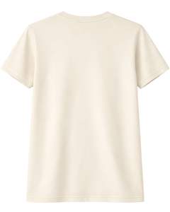 Custom Beige Women Abstract Floral Graphic T Shirt Soft Cotton Short Sleeve Casual Summer Minimalist Flower Print Loose Fit <b>Top</b> - Product Image 2