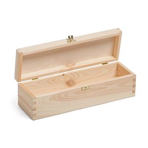 Boîte à vin élégante en bois, emballage cadeau pour le rangement de bouteilles de vin de qualité supérieure et la présentation d'occasions spéciales - Product Image 2