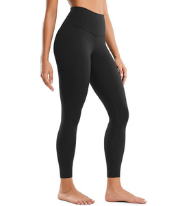 Leggings de sport décontractés pour femmes de haute qualité, sans couture, taille élastique, séchage rapide, tissu respirant, logo personnalisé, couleur personnalisée - Product Image 1