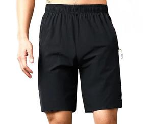 Wholesale Custom 7 Inch Inseam Polyester <b>Men's</b> <b>Shorts</b> Drawstring Elastic Waist Plus Size Gym <b>Shorts</b> <b>Men</b> with <b>Zip</b> <b>Pocket</b> 5 Inch - Product Image 5