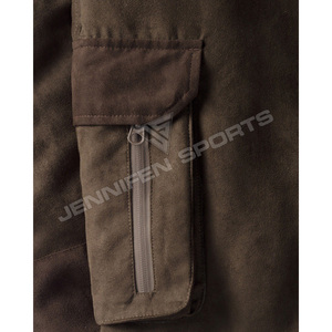 Pantalon Cargo Homme Extérieur Imperméable Extensible 4 Directions en Similicuir 100% pour Randonnée, Chasse et Travail, Multi-Poches, Vente en Gros OEM - Product Image 4