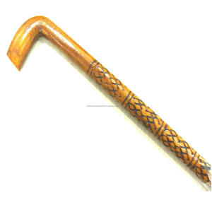 Wooden <b>Walking</b> <b>Stick</b> With Decorative Brass Handle Designer Black Wood Cane 36"Old <b>Men</b> & Women Daily Use - Product Image 4