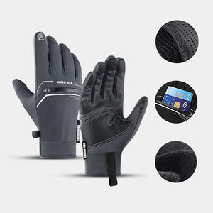 Guantes Deportivos Personalizados para Hombre y Mujer, con Pantalla Táctil, Impermeables, Transpirables, de Medio Dedo, para Invierno, Ciclismo en Carretera - Product Image 4