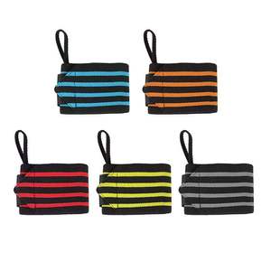 Sangles de levage élastiques réglables personnalisées OEM 2026 pour la musculation, bandes de poignet rembourrées pour l'haltérophilie - Product Image 4