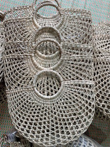 ออกแบบใหม่ร้อนขายธรรมชาติทอฟางกระเป๋าสำหรับสาว OEM ยอมรับโลโก้ที่กำหนดเองและบรรจุภัณฑ์หลากหลายทางเลือกจากเวียดนาม - Product Image 5