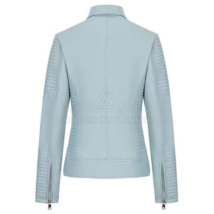 เสื้อแจ็คเก็ตหนังผู้หญิงสำหรับใช้งานกลางแจ้ง ระบายอากาศได้ดี ขายส่ง ราคาถูก น้ำหนักเบา ขายดี - Product Image 2