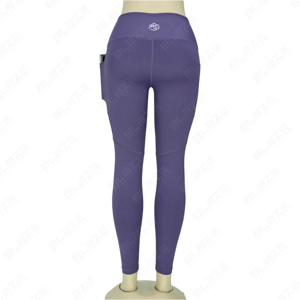 Mallas de yoga sin costuras personalizadas Pantalones Transpirables Spandex/Poliéster Leggings de secado rápido Más Cintura elástica Leggings de yoga - Product Image 4