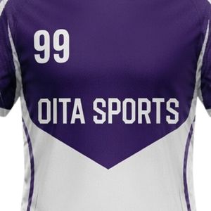 Conjunto de Uniforme de Balonmano Bicolor Morado y Blanco para Hombre, Jersey Deportivo de Poliéster, Pantalones Cortos, Ropa Deportiva para Equipo, Entrenamiento y Partido - Product Image 6