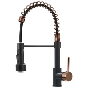 Rubinetto da Cucina Commerciale a LED con Doccetta Estraibile, Design Monocomando per Lavello - Product Image 3