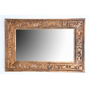 Teak Wood wooden <b>wall</b> <b>mirrors</b> and <b>mirror</b> frames OEM Custom Wholesale | Aqdus Saleem India - Product Image 5