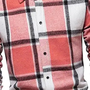 Chemise à carreaux boutonnée pour homme, chemise décontractée de qualité supérieure, chemise à carreaux à manches longues, fabricant OEM à marque privée - Product Image 5