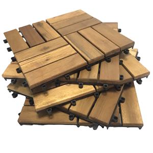 Carreau de terrasse moderne en bois d'acacia Design antidérapant de haute qualité pour balcon extérieur et jardin directement classé du Vietnam - Product Image 4