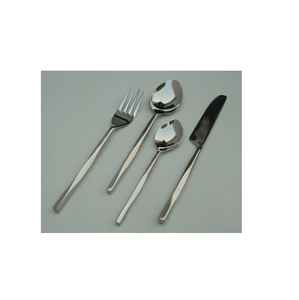 Juego de Cubiertos de Acero Inoxidable de 4 Piezas al por Mayor, Cuchillo, Tenedor, Cuchara y Cucharilla de Lujo con Acabado Reflectante Elegante - Product Image 3