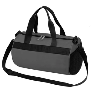 OARH INT INDUSTRY MAS-2331 Travel Gym Duffel Bag 30-40L 600D ผ้าใบสีเบจสายสะพายไหล่หลายช่อง - Product Image 1