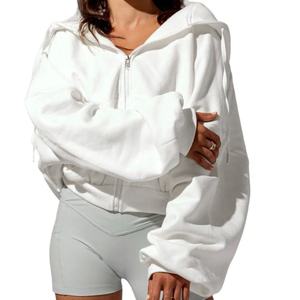 Custom Men's 100% Cotton <b>Zip</b> Up Hoodie Full Zipper <b>Hooded</b> Sweatshirt Casual Streetwear Custom Logo OEM ODM Wholesale - Product Image 1