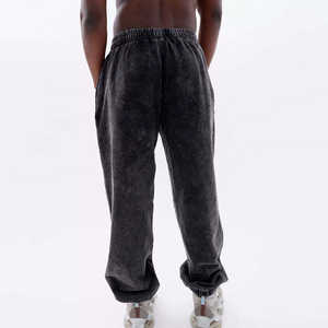 Pantalones Deportivos Personalizables de Alta Calidad para Hombre/Mujer, de Lona, Poliéster/Algodón, Estilo Vintage Oscuro, Ecológicos, Antiarrugas y de Secado Rápido - Product Image 2