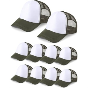 Gorras Bordadas de Camionero para Hombre, Gorras Personalizadas de 5 Paneles con Logotipo, Gorras Estructuradas de Perfil Alto a Bajo Precio - Product Image 1