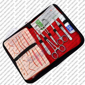 Kit de Sutura Quirúrgica de Silicona de Venta Caliente con Base y Herramienta de Práctica para Piel, Kit Profesional para Práctica de Sutura Quirúrgica - Product Image 5