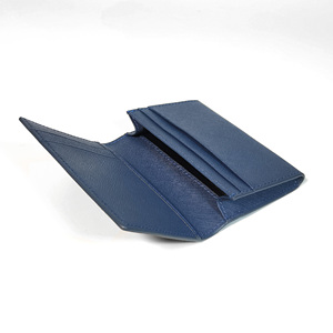 แนะนำเป็นอย่างยิ่ง! กระเป๋าสตางค์หนัง Saffiano คุณภาพสูงจาก Castello รุ่นบางเฉียบ สีกรมท่า เขียว เทา ดำ ทำด้วยมือ - Product Image 3