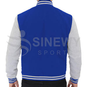 Veste universitaire vierge pour homme, col montant en toile de haute qualité, style streetwear vintage, imperméable et coupe-vent, personnalisable, pour l'hiver - Product Image 2