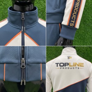 Conjunto Deportivo para Hombre Topline, Manga Larga con Cierre Frontal, Conjunto Deportivo Personalizado para Hombre, Poliéster y Elastano, Ropa de Otoño - Product Image 4