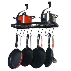 Portapentole da Parete 24x10 Pollici, Organizzatore per Utensili da Cucina con 10 Ganci - Product Image 3