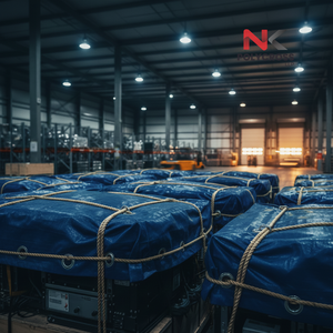 Lona de Seguridad para Almacenamiento Exterior a Largo Plazo, Impermeable, Resistente al Viento y al Polvo, para Mercado de Exportación - Product Image 4