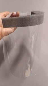 Visiera Protettiva Trasparente Antiappannamento in PET, Antigraffio, Protezione UV, Uso Medico, Prodotta negli USA (Spedizione Gratuita da Qualsiasi Porto Marittimo in Tutto il Mondo) - Product Image 5